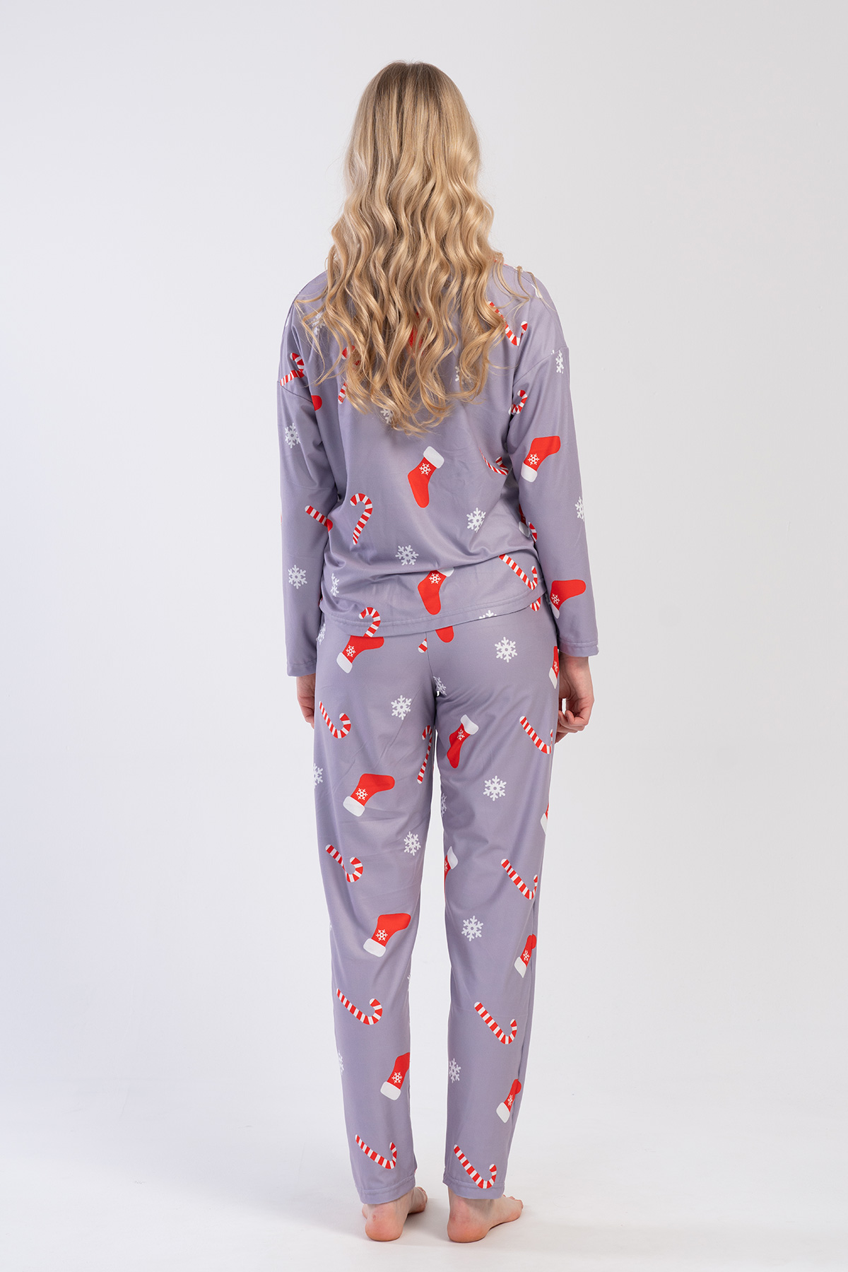 Woman Microsoft Marla Christmas Pyjama Set Woman Microsoft Marla Christmas Pyjama Set