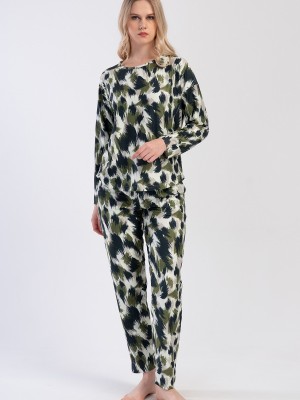 Woman Microsoft Marla Mix Pyjama Set Woman Microsoft Marla Mix Pyjama Set