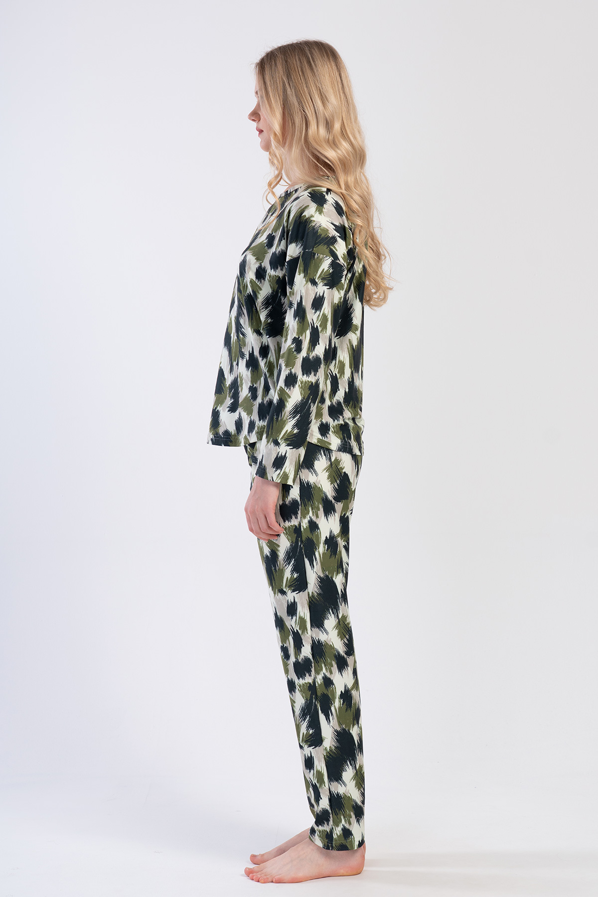 Woman Microsoft Marla Mix Pyjama Set Woman Microsoft Marla Mix Pyjama Set