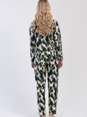 Woman Microsoft Marla Mix Pyjama Set Woman Microsoft Marla Mix Pyjama Set