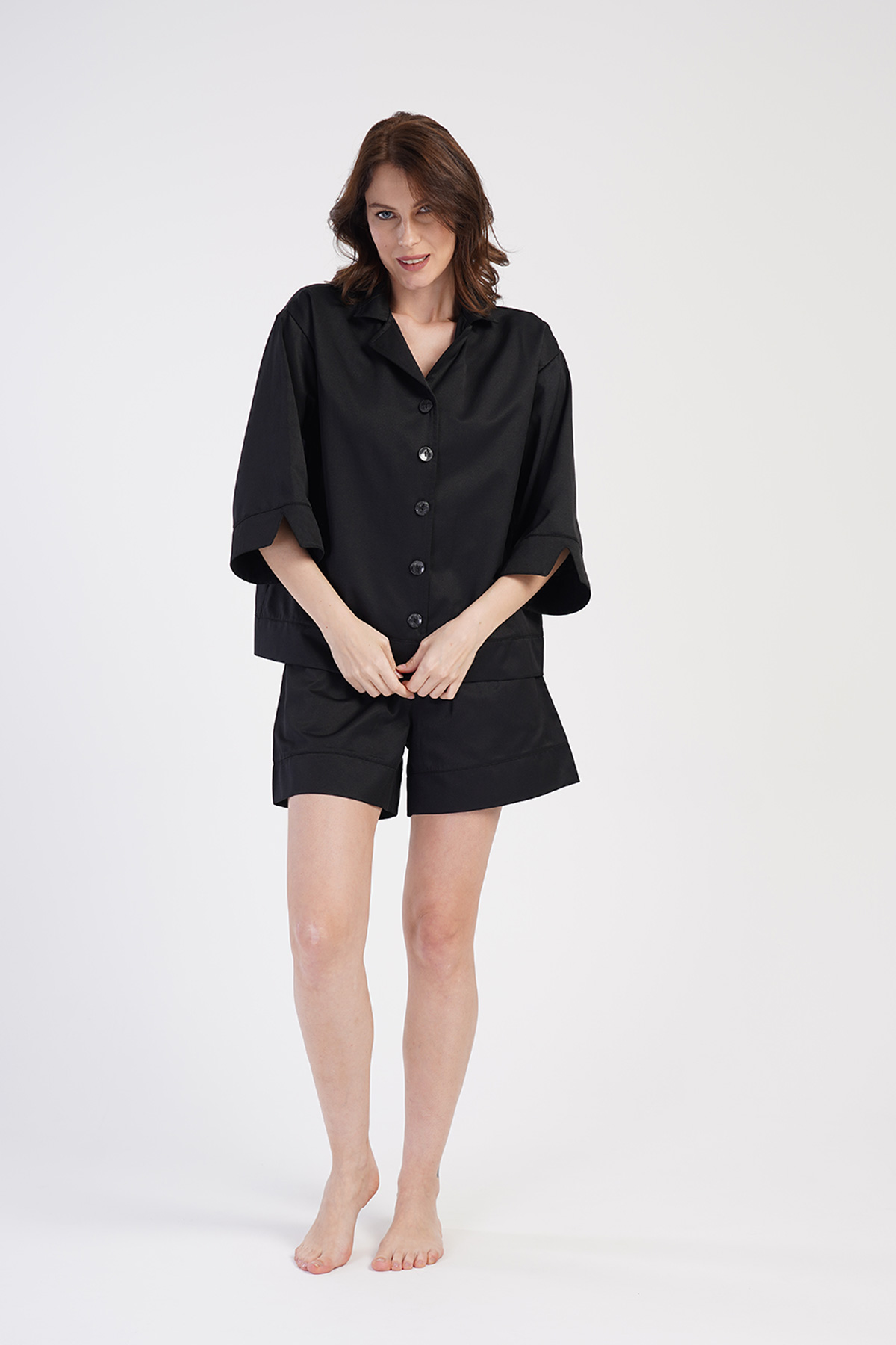 Woman Oxford Short Set Woman Oxford Short Set