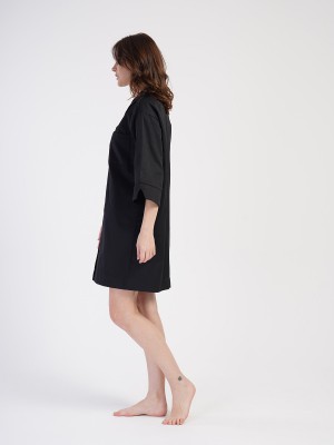 Woman Oxford Shirt Collar Tunic Woman Oxford Shirt Collar Tunic