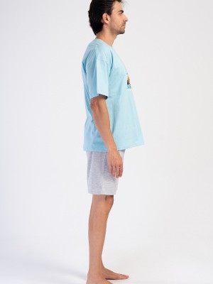 Man Explore Supreme Low Shoulder Short Set Man Explore Supreme Low Shoulder Short Set