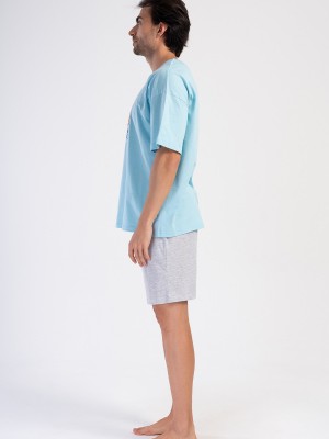 Man Explore Supreme Low Shoulder Short Set Man Explore Supreme Low Shoulder Short Set