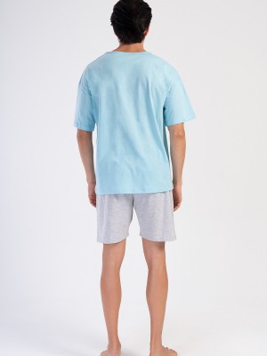 Man Explore Supreme Low Shoulder Short Set Man Explore Supreme Low Shoulder Short Set