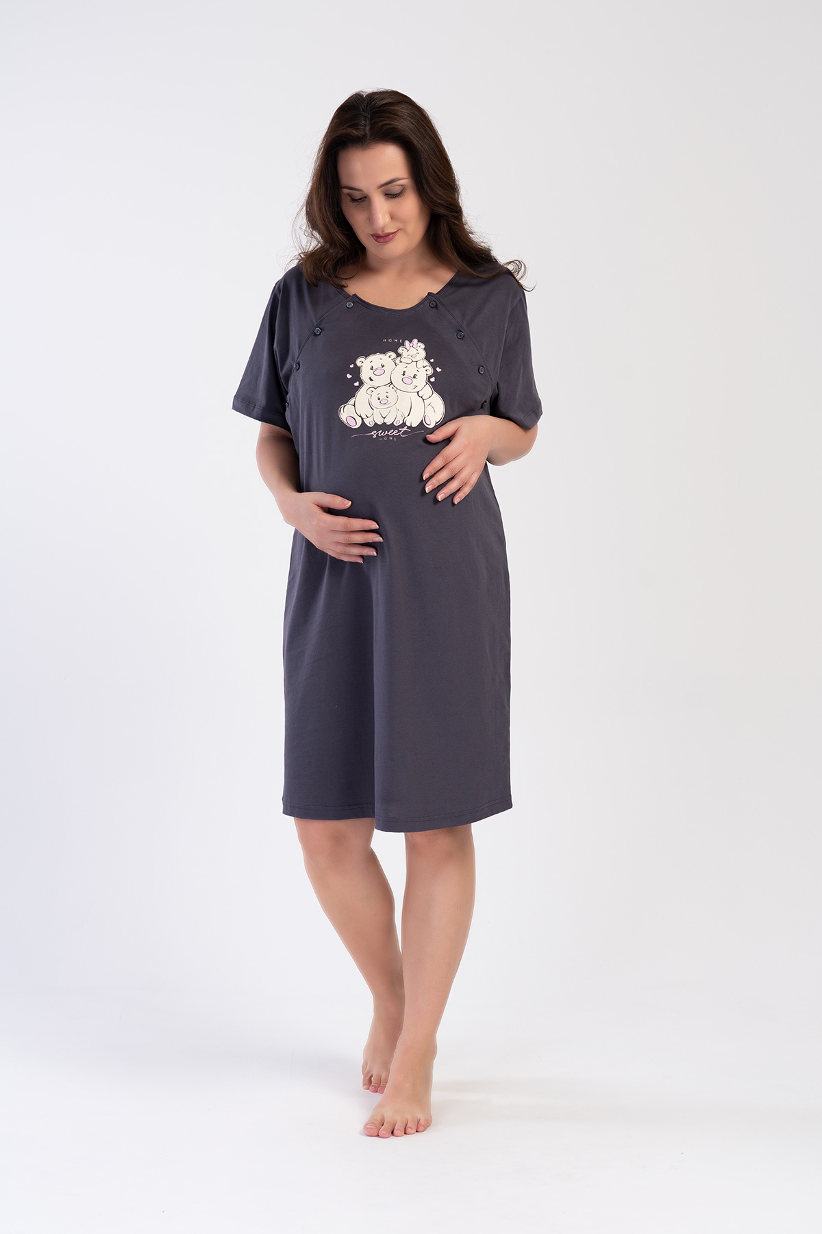Woman Sweet Big Size Pregnant Tunic Woman Sweet Big Size Pregnant Tunic