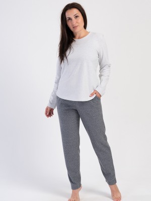 Woman Mathe Jacquard Big Size Pyjama Set Woman Mathe Jacquard Big Size Pyjama Set