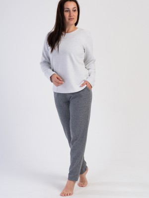 Woman Mathe Jacquard Big Size Pyjama Set Woman Mathe Jacquard Big Size Pyjama Set