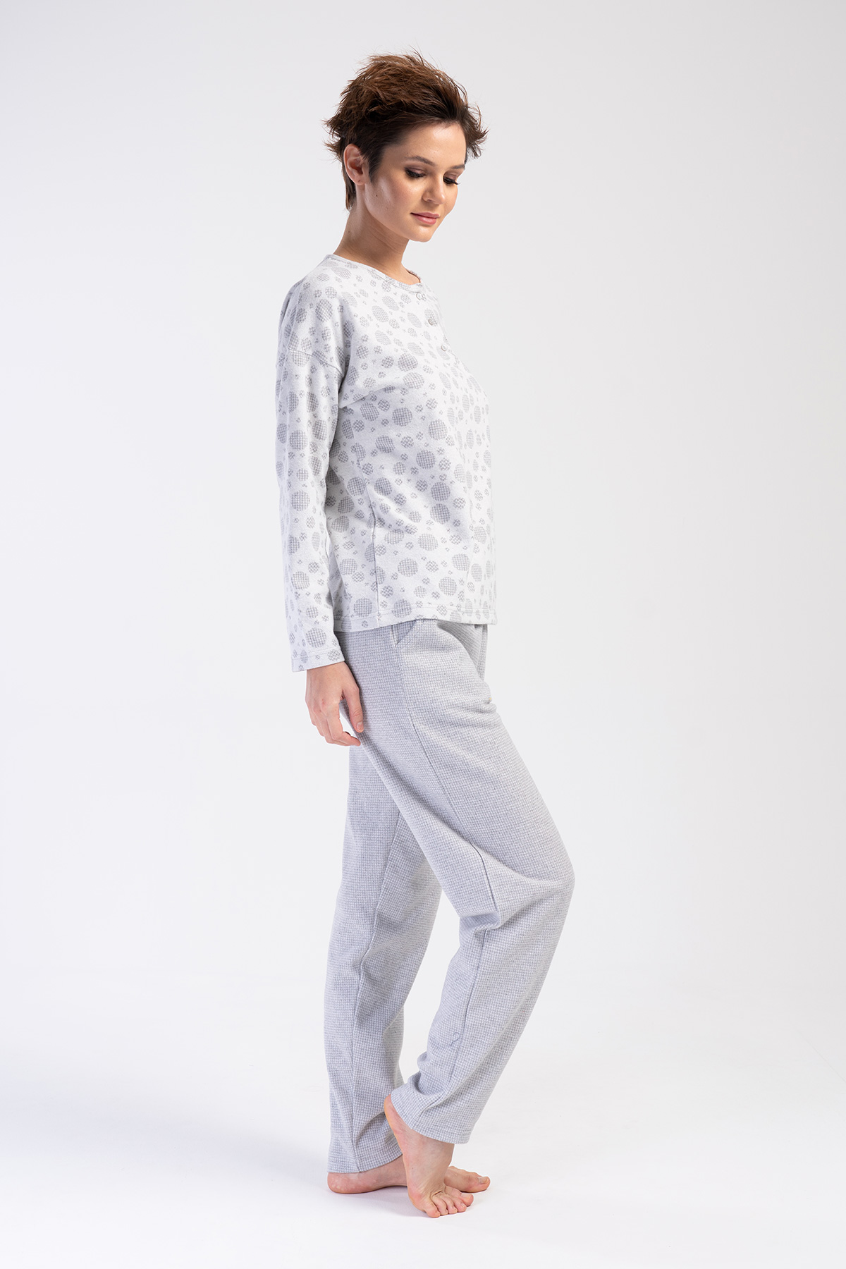 Woman Mander Interlock Pyjama Set Woman Mander Interlock Pyjama Set