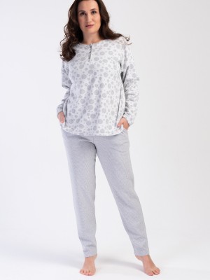 Woman Mander Interlock Big Size Pyjama Set Woman Mander Interlock Big Size Pyjama Set