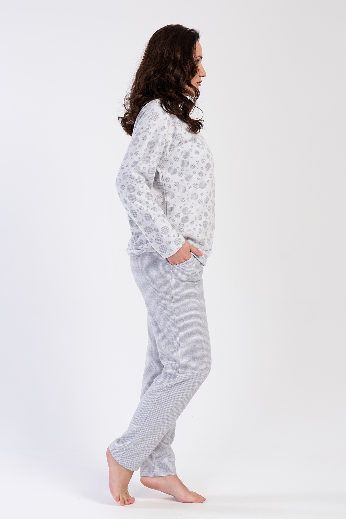 Woman Mander Interlock Big Size Pyjama Set Woman Mander Interlock Big Size Pyjama Set