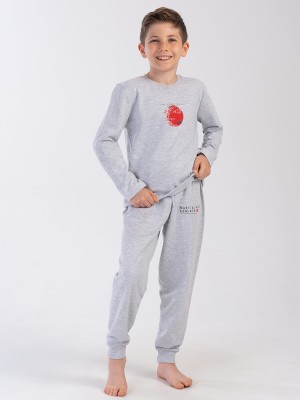 Kids' Boy Martial Long Sleeve Pyjama Set Kids' Boy Martial Long Sleeve Pyjama Set