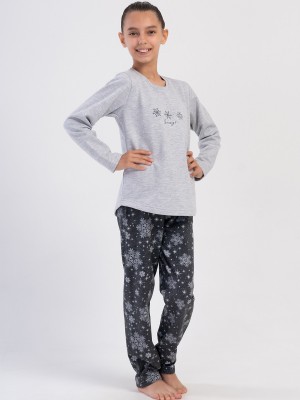 Kids' Girl Winter Two Yarn Pyjama Set Kids' Girl Winter Two Yarn Pyjama Set