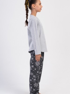 Kids' Girl Winter Two Yarn Pyjama Set Kids' Girl Winter Two Yarn Pyjama Set