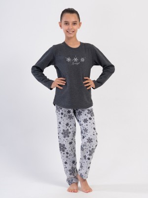 Kids' Girl Winter Two Yarn Pyjama Set Kids' Girl Winter Two Yarn Pyjama Set