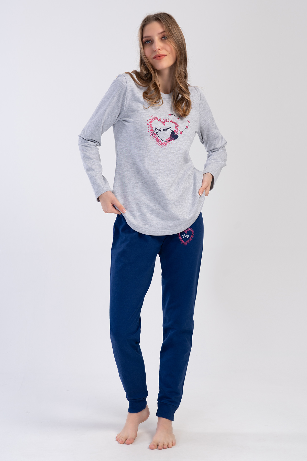 Woman Two Yarn Mesa Pyjama Set Woman Two Yarn Mesa Pyjama Set