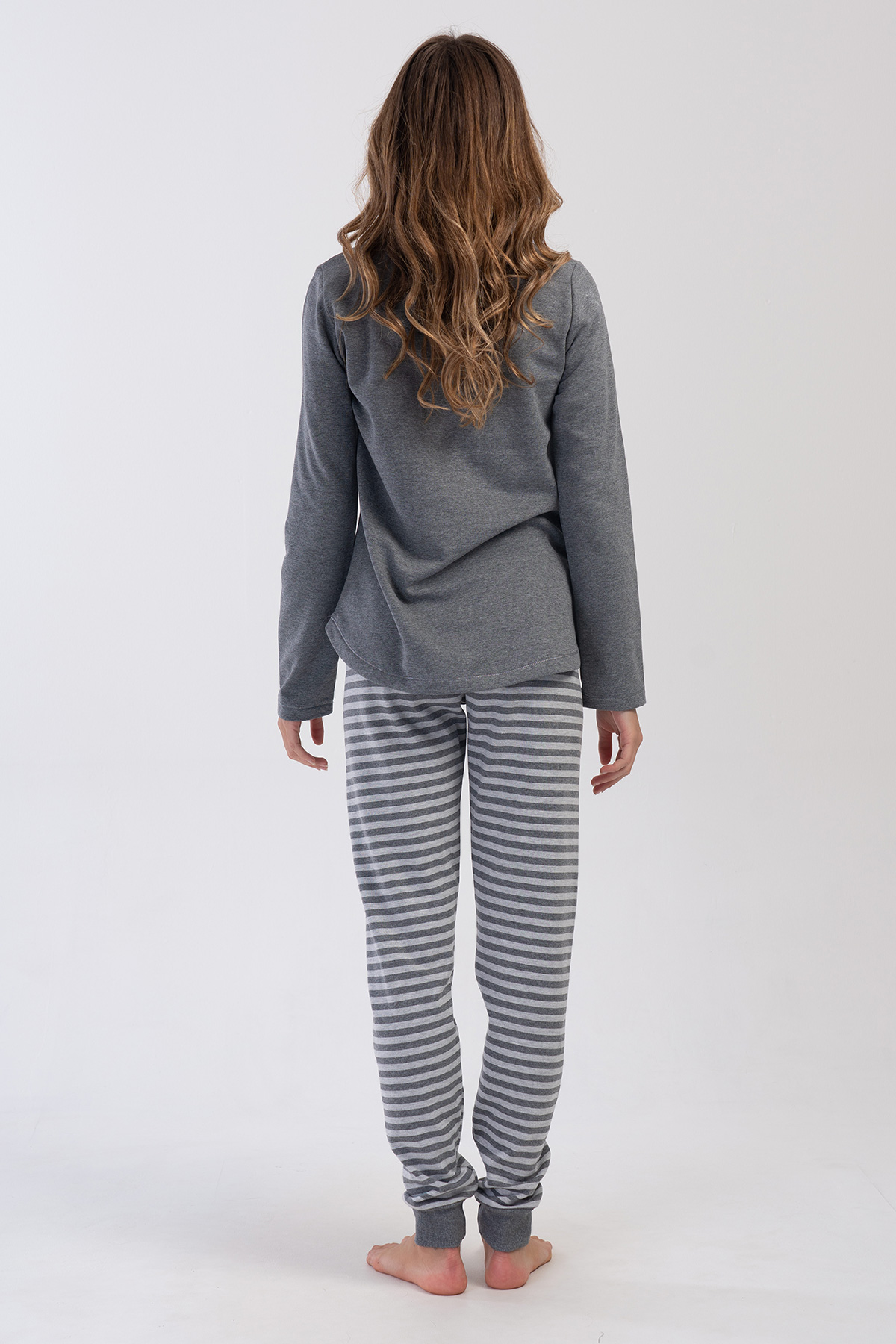 Woman Shiny Two Yarn Pyjama Set Woman Shiny Two Yarn Pyjama Set