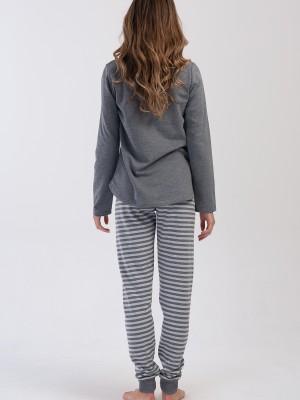 Woman Shiny Two Yarn Pyjama Set Woman Shiny Two Yarn Pyjama Set