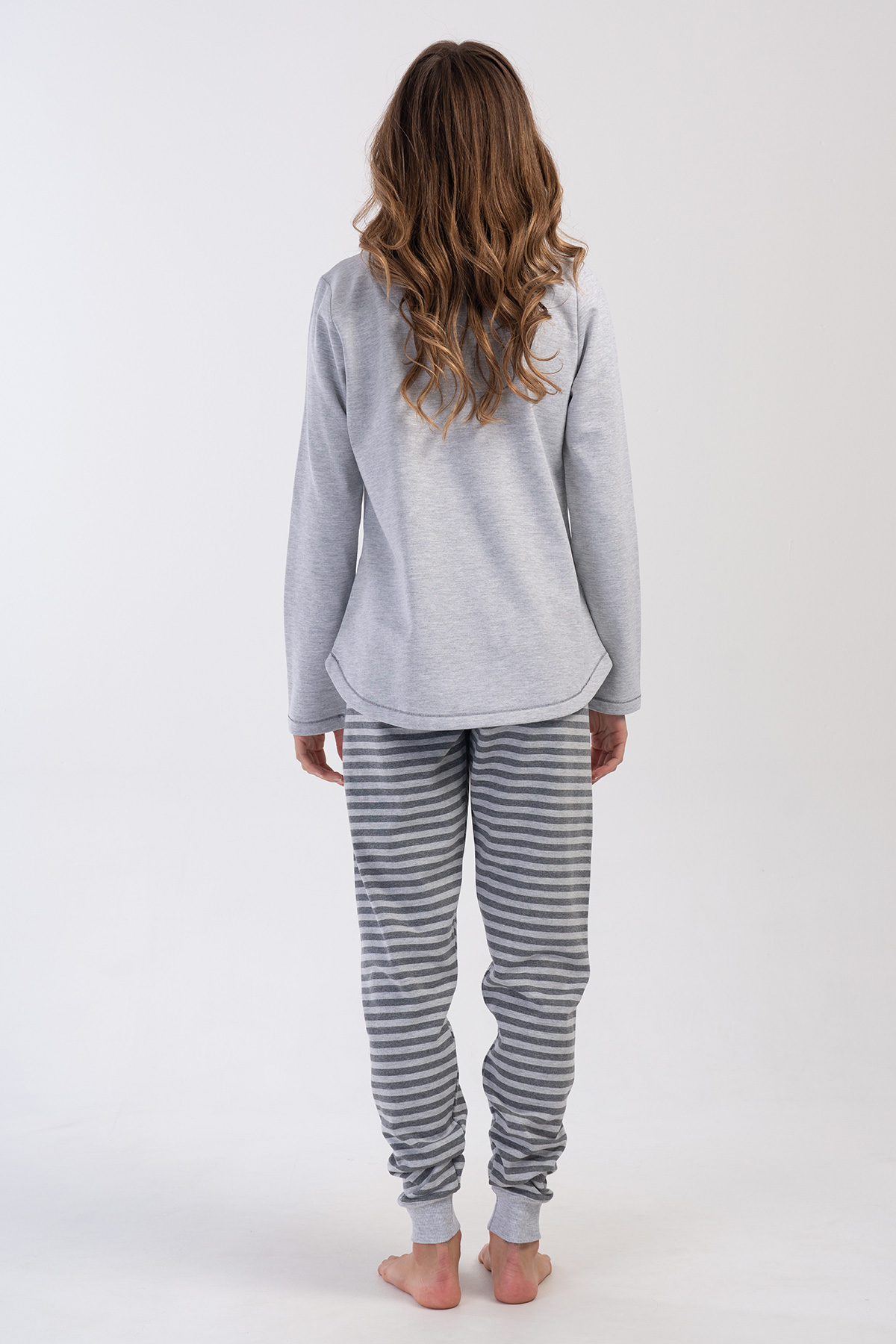 Woman Shiny Two Yarn Pyjama Set Woman Shiny Two Yarn Pyjama Set