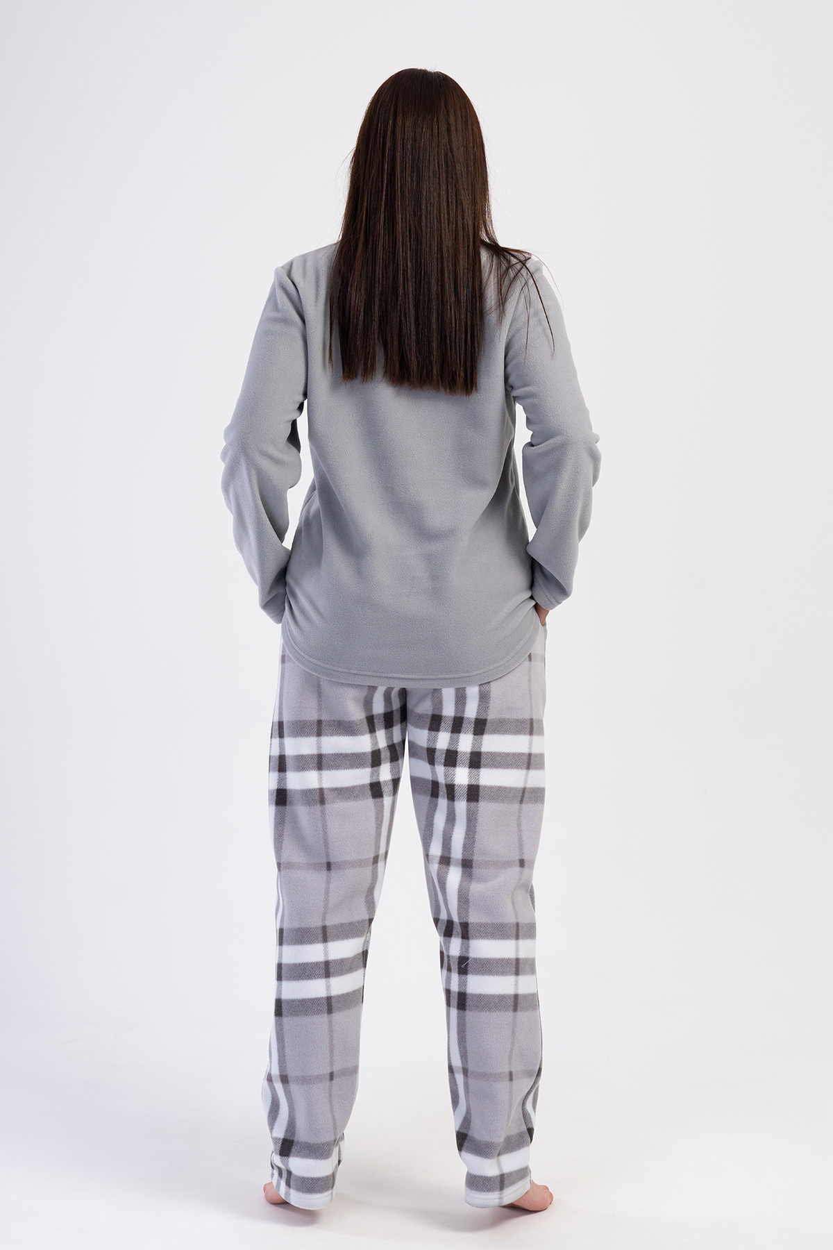 Woman Fleece Big Size Gesty Pyjama Set Woman Fleece Big Size Gesty Pyjama Set