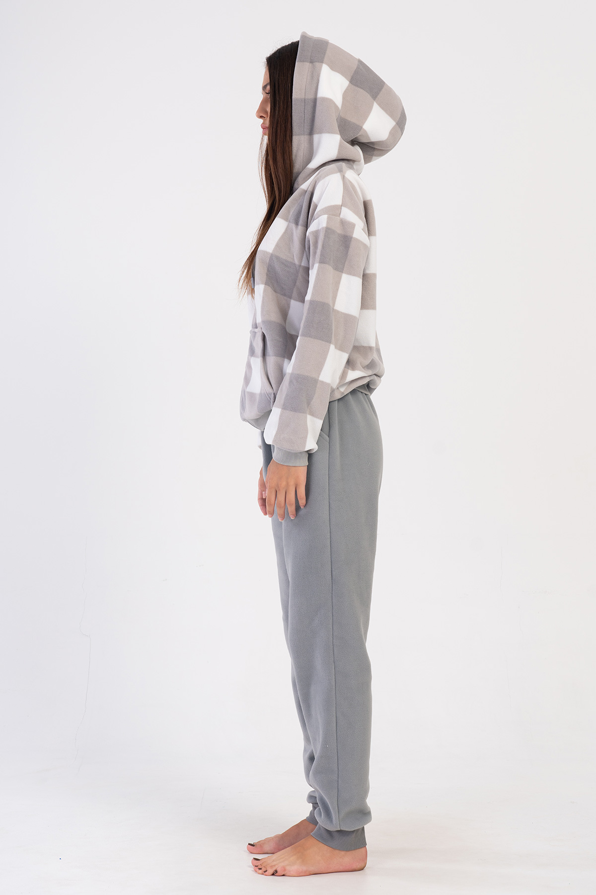 Woman Weren Fleece Pyjama Set Woman Weren Fleece Pyjama Set