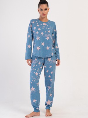 Woman Cool Two Yarn Pyjama Set Woman Cool Two Yarn Pyjama Set