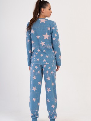 Woman Cool Two Yarn Pyjama Set Woman Cool Two Yarn Pyjama Set
