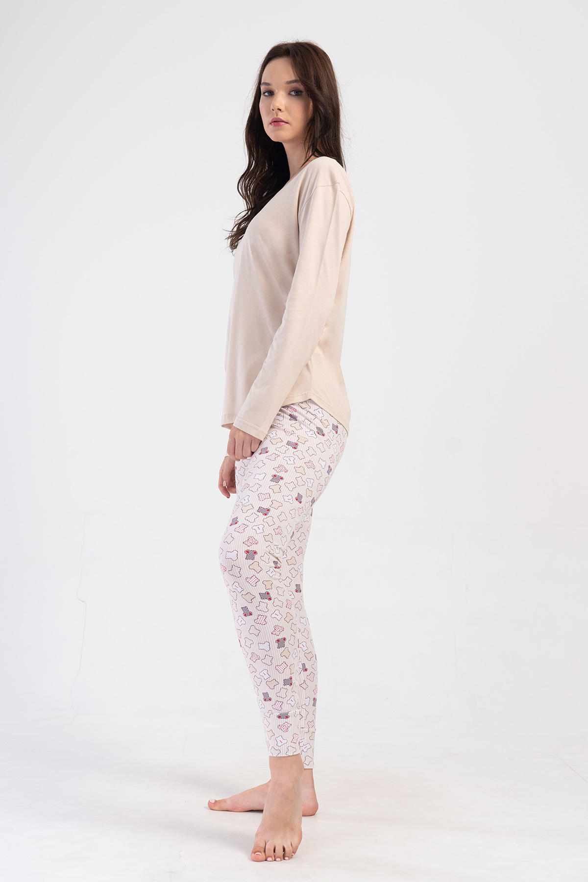 Woman Blood Lycra Tight Pyjama Set Woman Blood Lycra Tight Pyjama Set