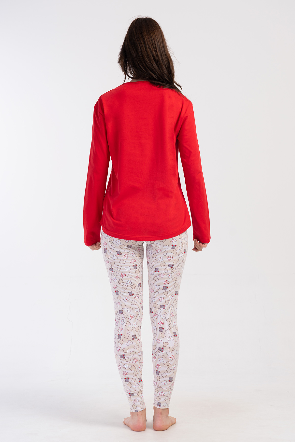 Woman Blood Lycra Tight Pyjama Set Woman Blood Lycra Tight Pyjama Set