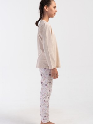 Kids' Girl Bally Lycra Pyjama Set Kids' Girl Bally Lycra Pyjama Set
