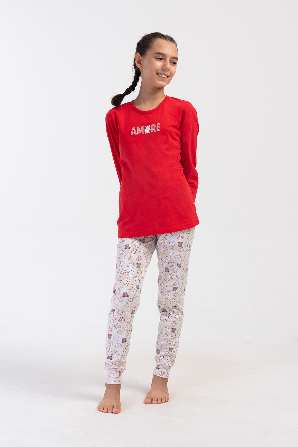 Kids' Girl Bally Lycra Pyjama Set Kids' Girl Bally Lycra Pyjama Set