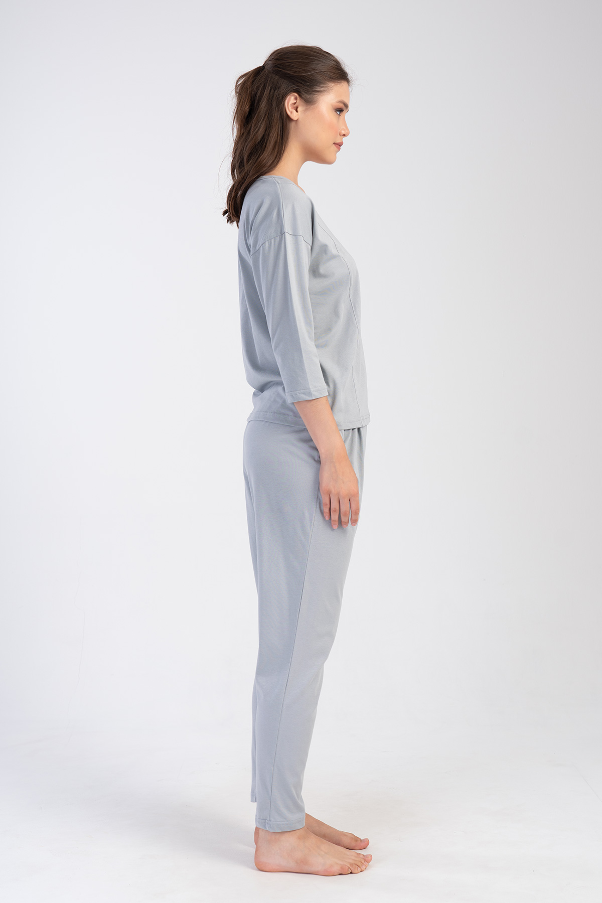 Woman Ola Supreme Pocket Detail Pyjama Set Woman Ola Supreme Pocket Detail Pyjama Set