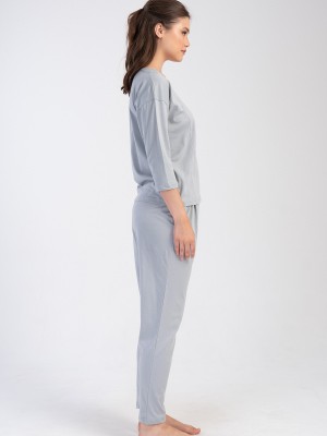 Woman Ola Supreme Pocket Detail Pyjama Set Woman Ola Supreme Pocket Detail Pyjama Set