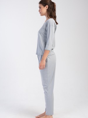 Woman Ola Supreme Pocket Detail Pyjama Set Woman Ola Supreme Pocket Detail Pyjama Set
