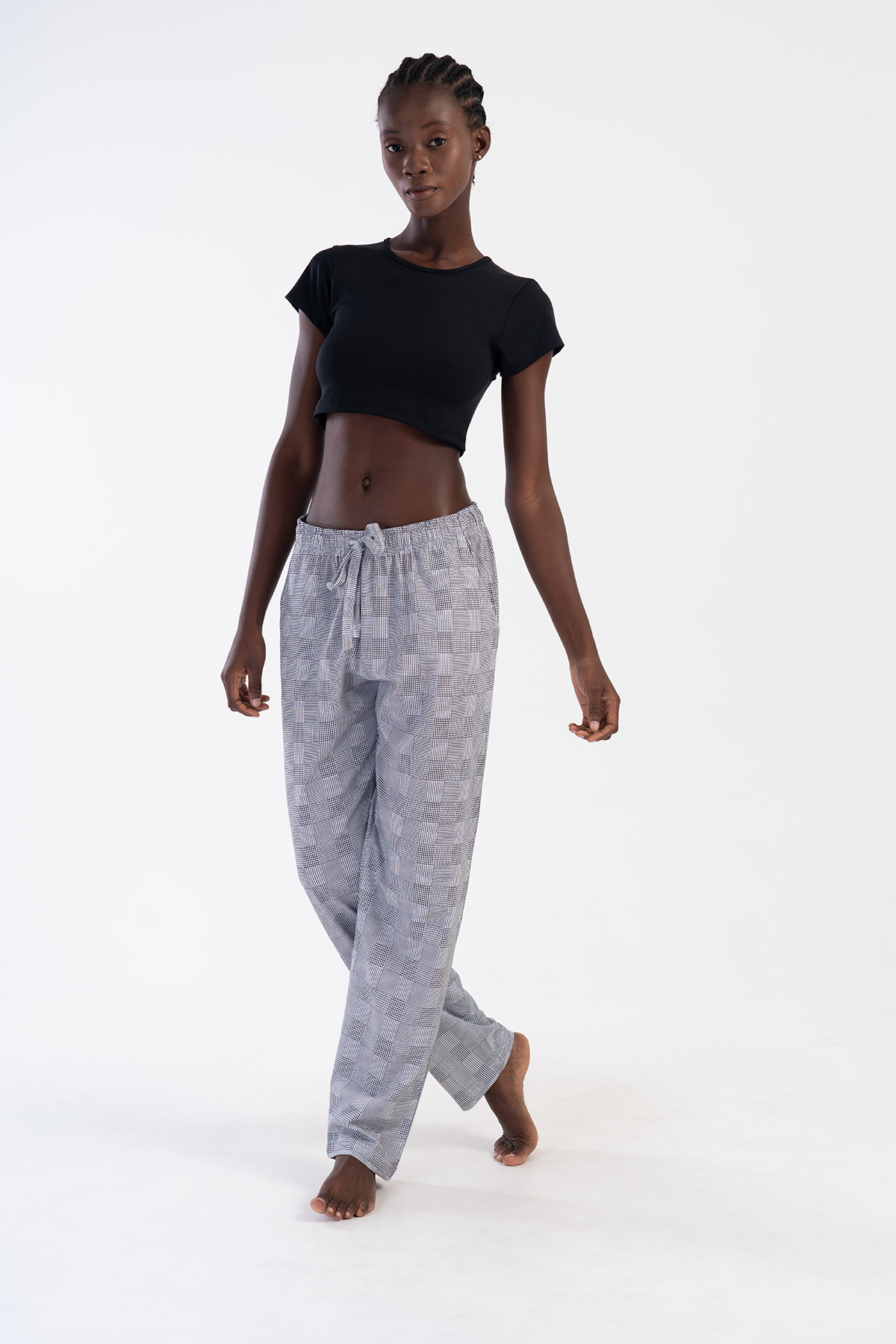 Woman Supreme Gray Big Size Pyjama Separate Woman Supreme Gray Big Size Pyjama Separate
