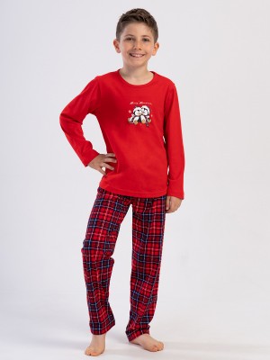Kids' Boy Supreme Scarlet Pyjama Set Kids' Boy Supreme Scarlet Pyjama Set