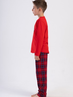 Kids' Boy Supreme Scarlet Pyjama Set Kids' Boy Supreme Scarlet Pyjama Set