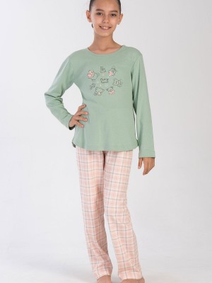 Kids' Girl Interlock Gelly Pyjama Set Kids' Girl Interlock Gelly Pyjama Set
