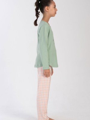Kids' Girl Interlock Gelly Pyjama Set Kids' Girl Interlock Gelly Pyjama Set