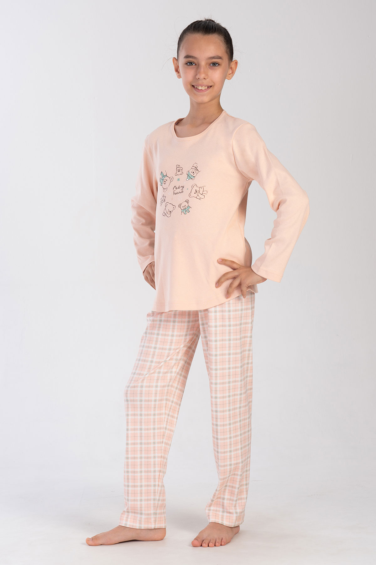 Kids' Girl Interlock Gelly Pyjama Set Kids' Girl Interlock Gelly Pyjama Set