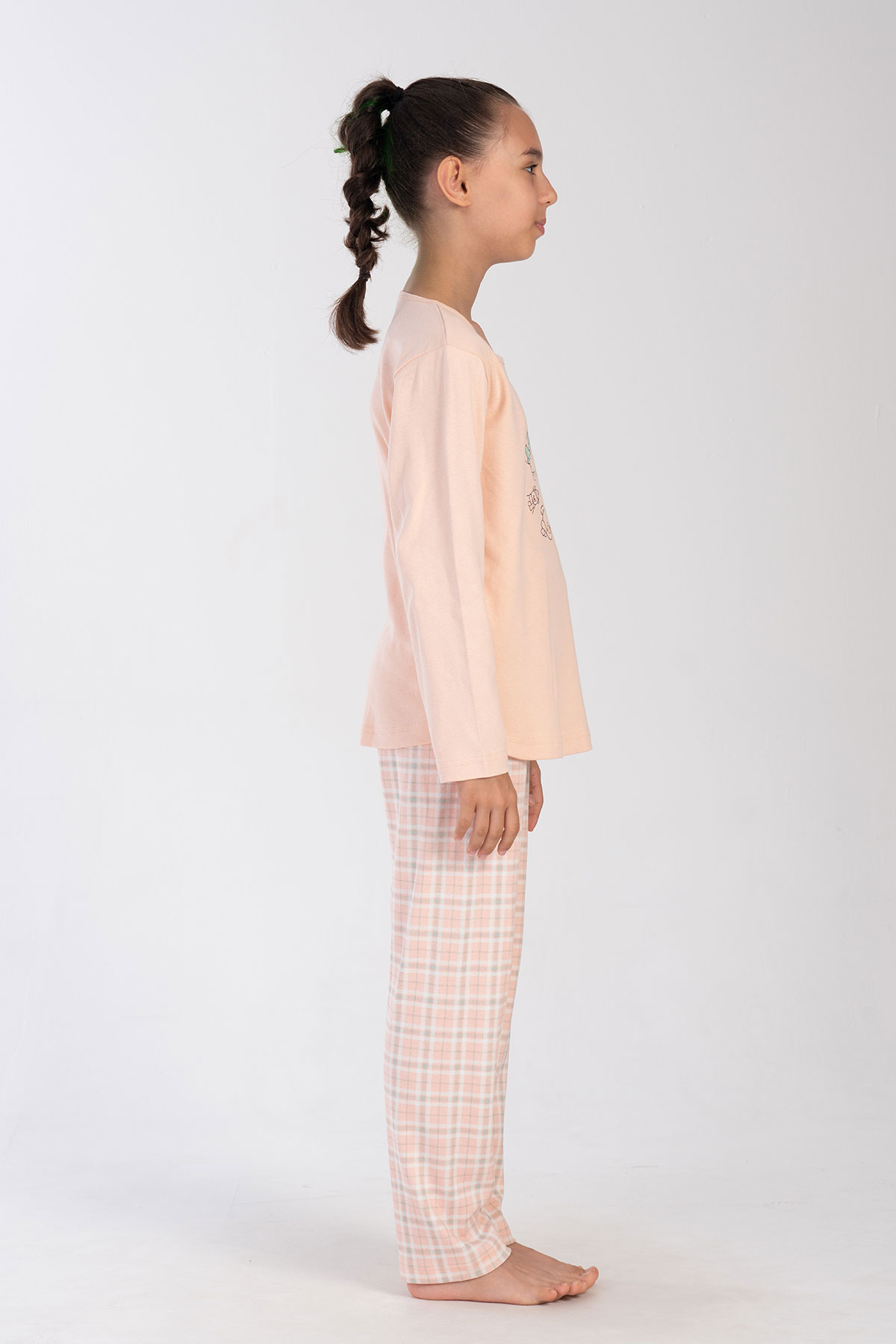 Kids' Girl Interlock Gelly Pyjama Set Kids' Girl Interlock Gelly Pyjama Set