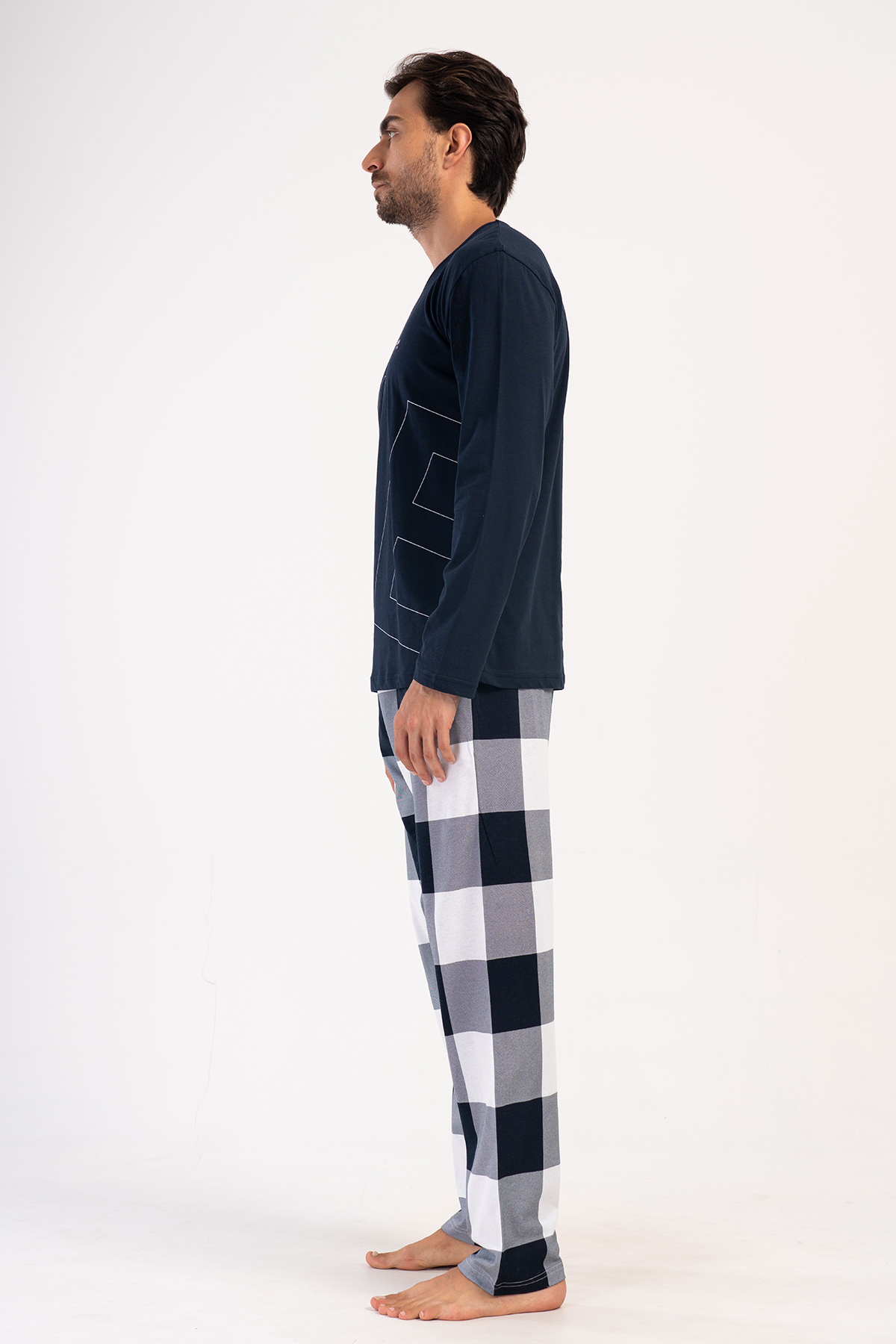 Man Supreme Navy Pyjama Set Man Supreme Navy Pyjama Set