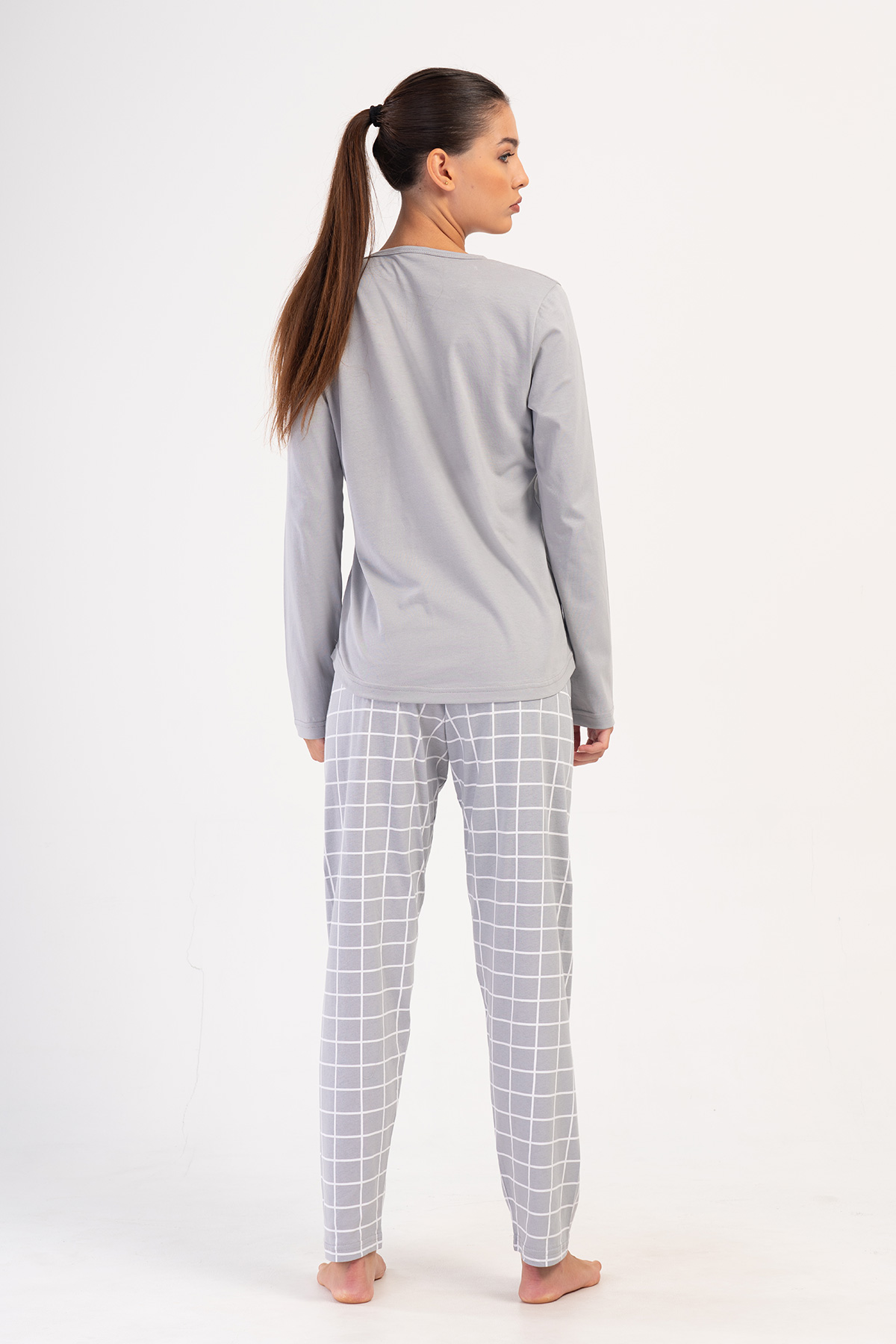 Woman Stone Supreme O Neck Pyjama Set Woman Stone Supreme O Neck Pyjama Set