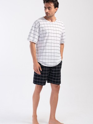 Man Supreme Dirty White Short Set Man Supreme Dirty White Short Set