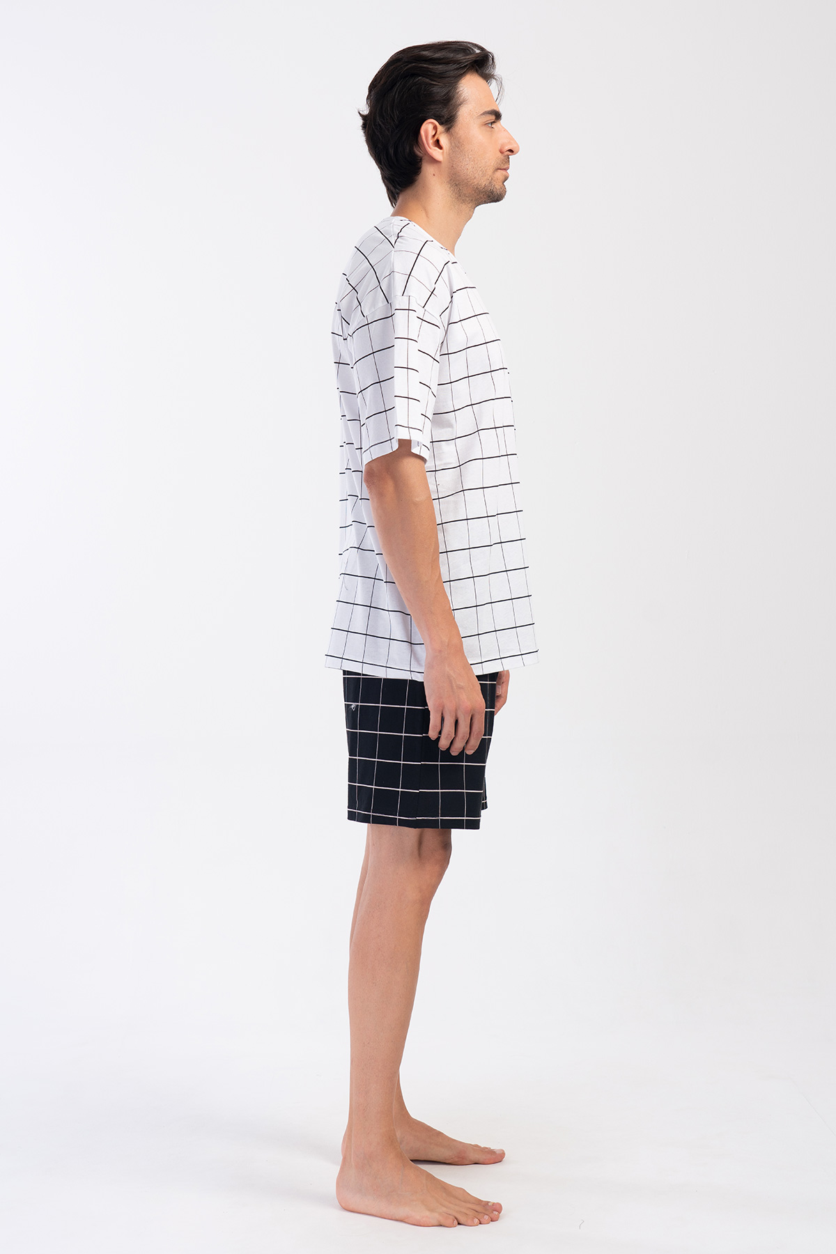 Man Supreme Dirty White Short Set Man Supreme Dirty White Short Set