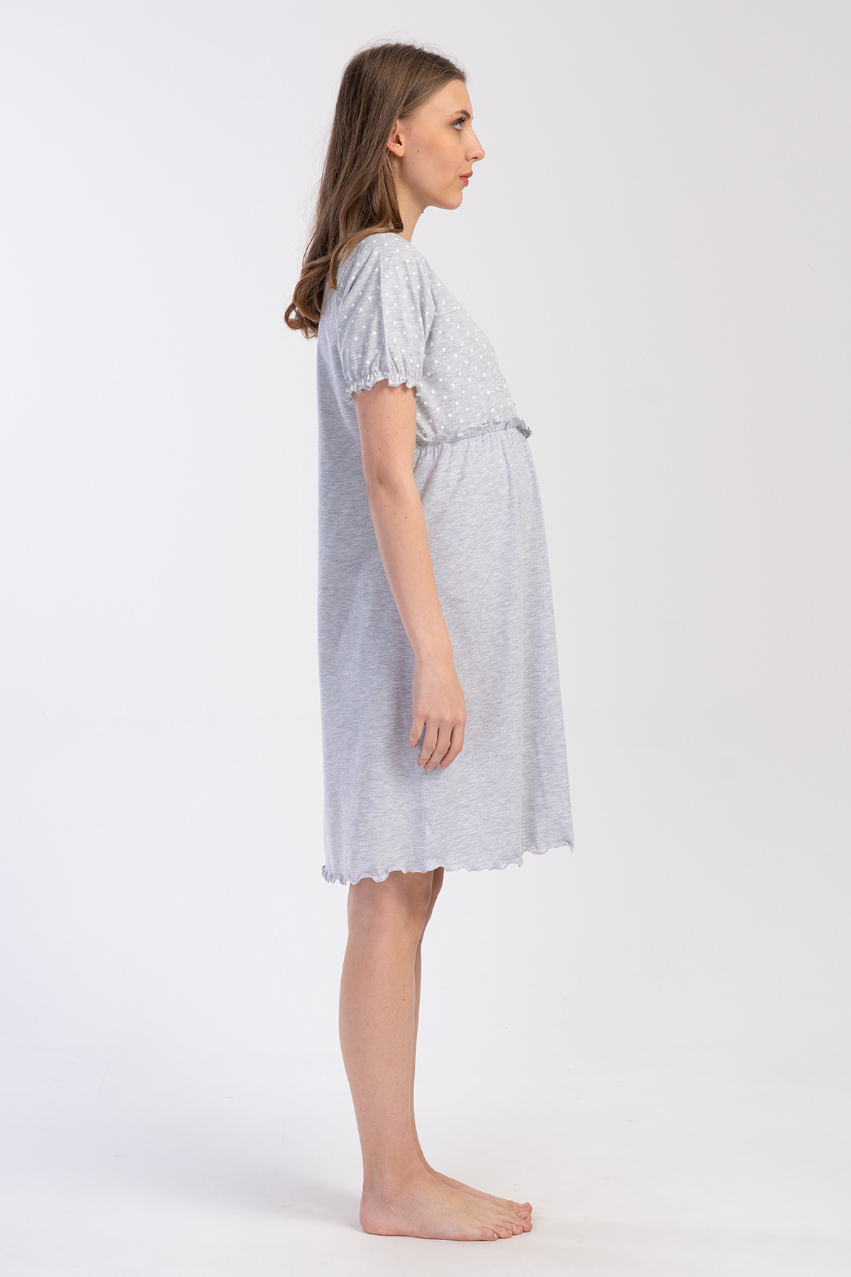 Woman Supreme Buttoned Evra Pregnant Tunic Woman Supreme Buttoned Evra Pregnant Tunic