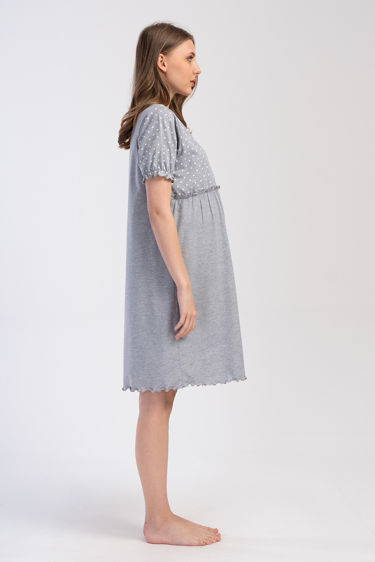 Woman Supreme Buttoned Evra Pregnant Tunic Woman Supreme Buttoned Evra Pregnant Tunic