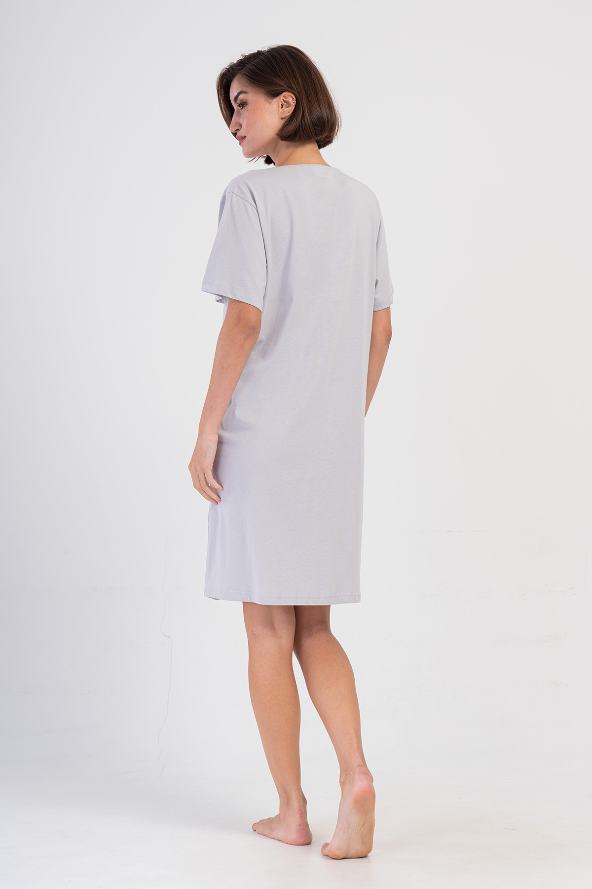 Woman Supreme Buttoned Liva Pregnant Tunic Woman Supreme Buttoned Liva Pregnant Tunic