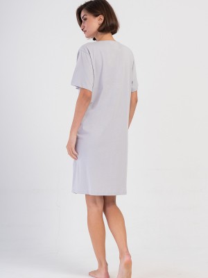 Woman Supreme Buttoned Liva Pregnant Tunic Woman Supreme Buttoned Liva Pregnant Tunic