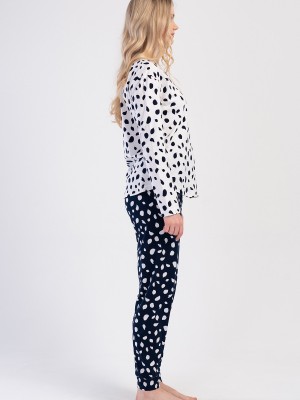 Woman Dirty White Supreme Pyjama Set Woman Dirty White Supreme Pyjama Set